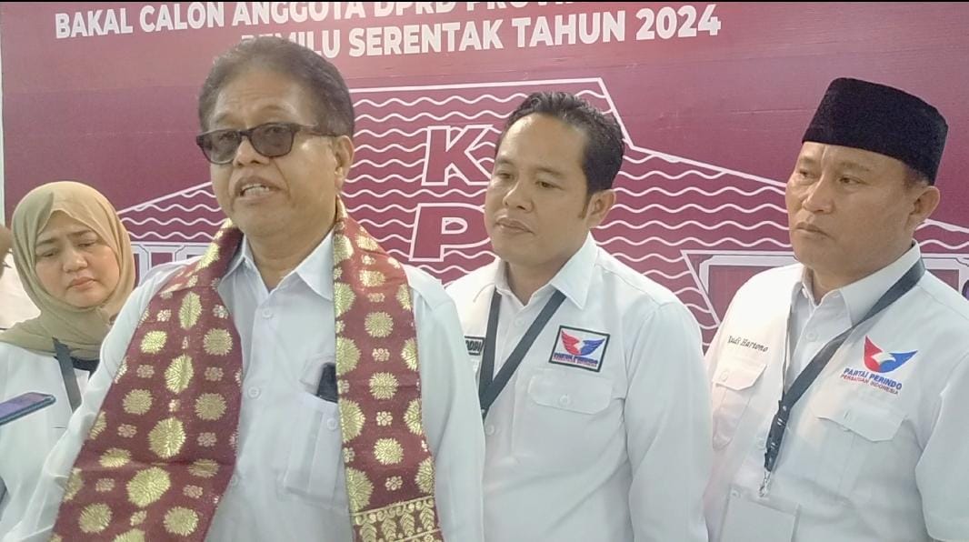 DPD Partai Perindo Sumsel Daftarkan Bacaleg