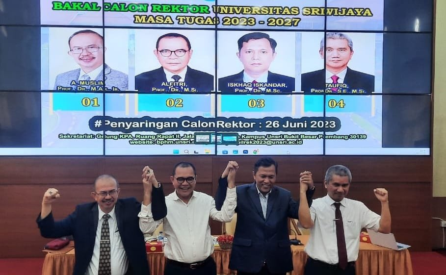 Simak, 4 Nama Bakal Calon Rektor Unsri