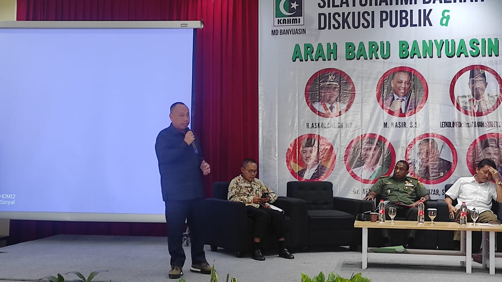 Gelar Silahturahmi Daerah dan Diskusi Publik MD KAHMI Banyuasin tentukan “Arah Baru Banyuasin 2024”