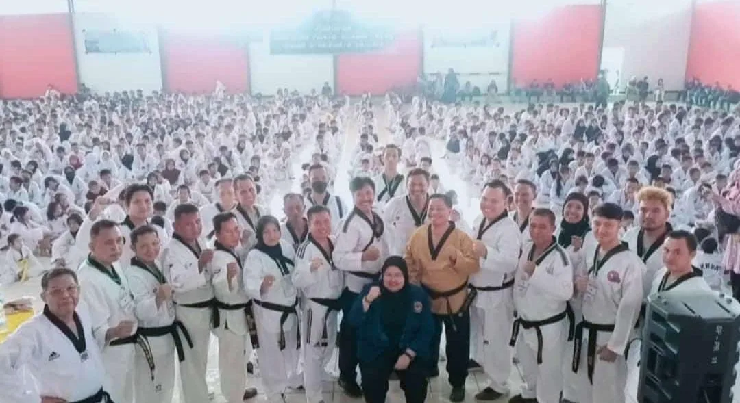 Ribuan Peserta Taekwondo Ikut UKT