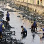 Antisipasi Banjir, Sampah Sungai Aur Dibersihkan