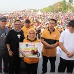 Dihadiri Ribuan Orang, Heri Amalindo Penuhi Undangan Senam Sehat KKI Sumsel