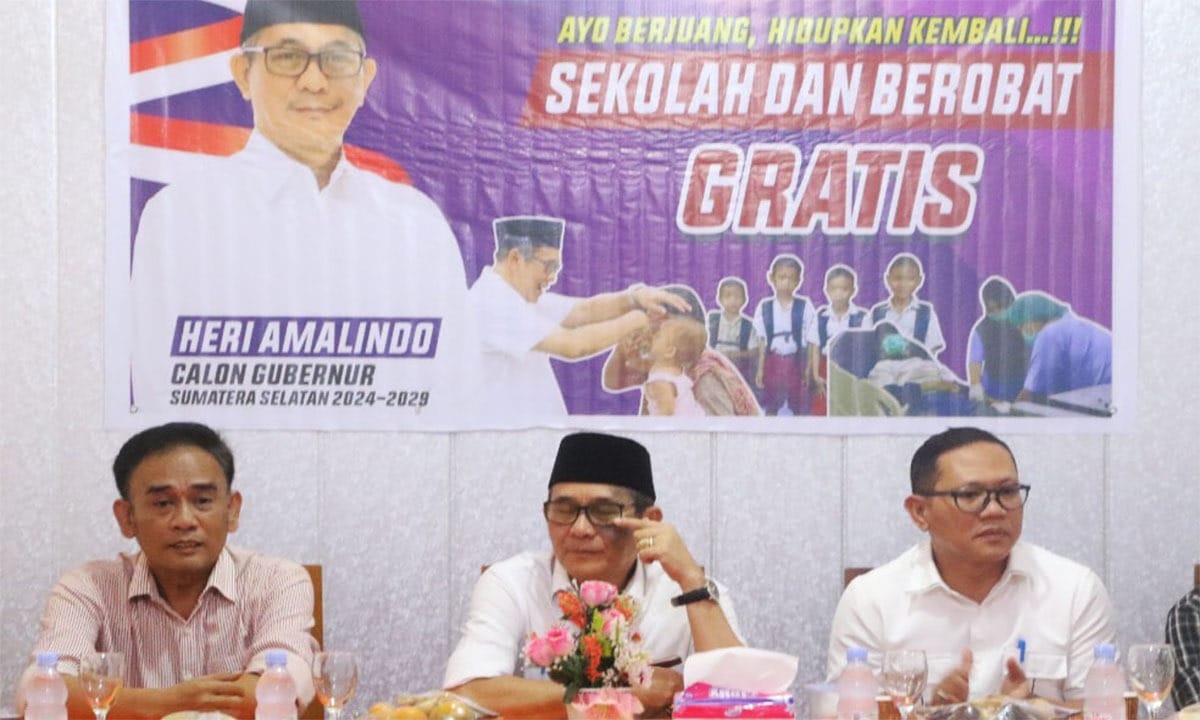 Heri Amalindo: “Pemimpin Amanah Pasti Jalankan Sekolah dan Berobat Gratis”
