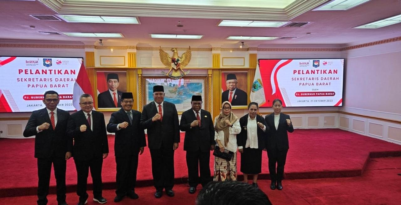 Ali Baham Resmi Jabat Sekda Papua Barat, Sejarah Baru Untuk OAP Fakfak