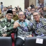 Momen Salam Komando Bacagub Sumsel Heri Amalindo Dengan Pj Bupati Muaraenim
