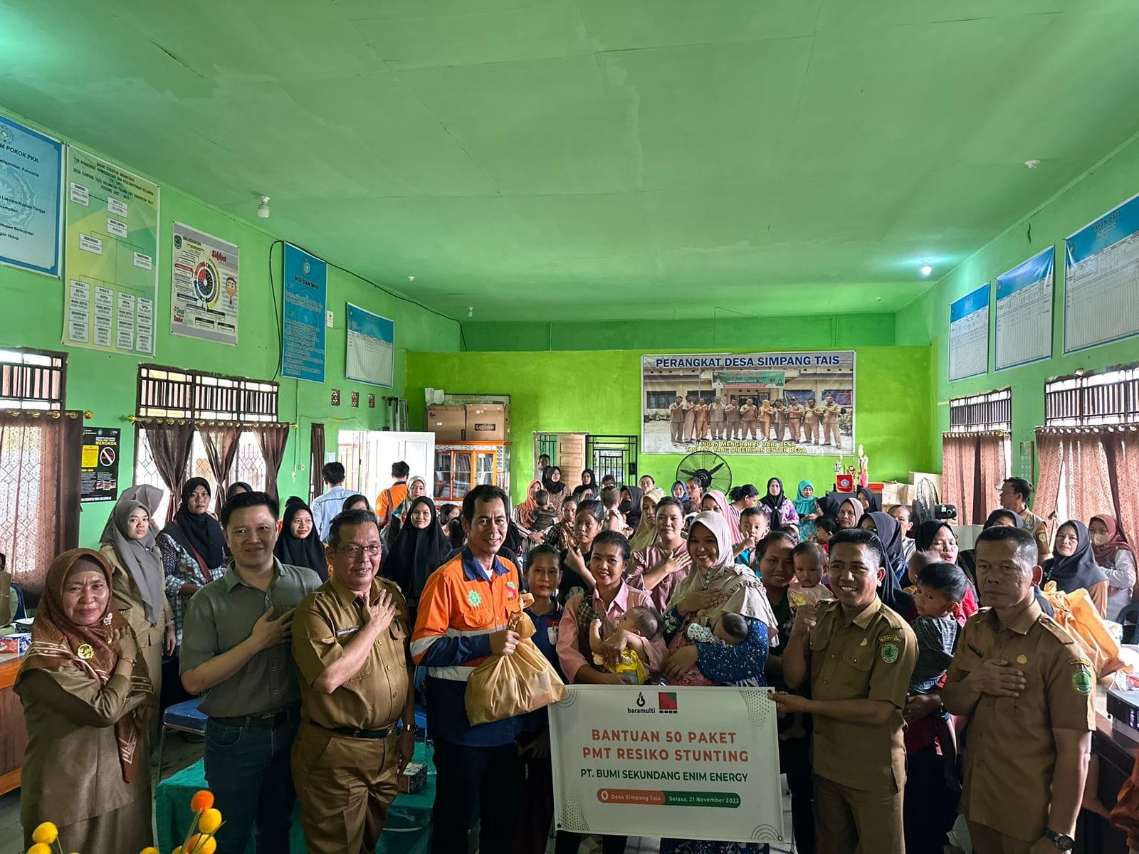 Dukung Program Nasional, PT. Bumi Sekundang Enim Energy Lakukan Pemeriksaan Kesehatan Gratis