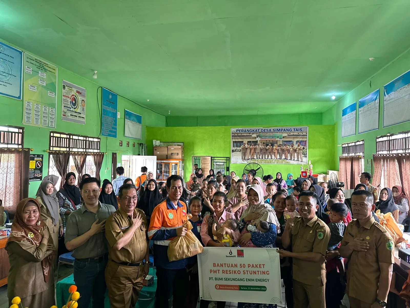Dukung Program Nasional, PT. Bumi Sekundang Enim Energy Lakukan Pemeriksaan Kesehatan Gratis
