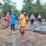30 Lokasi Ilegal Refinery di Desa Sukajaya Simpang Patin Bayung Lencir Ditertibkan