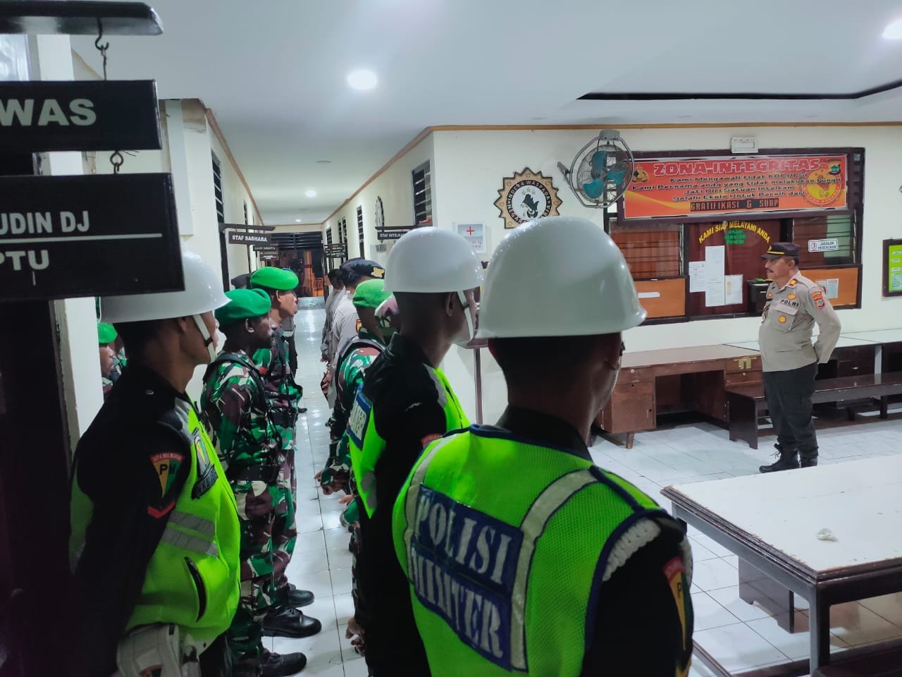 Jelang 27 November, Polres Fakfak Gelar Apel dan Patroli Gabungan, Antisipasi Gangguan Kamtibmas