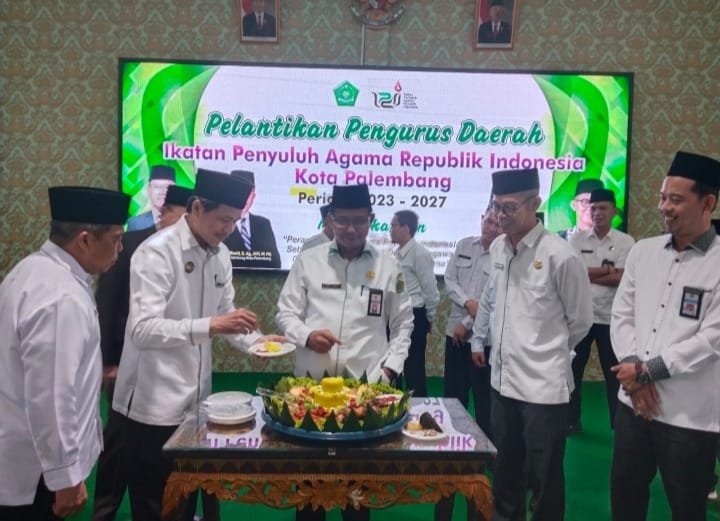 Penyuluh Agama Punya Tugas Berat, IPARI Palembang Dilantik