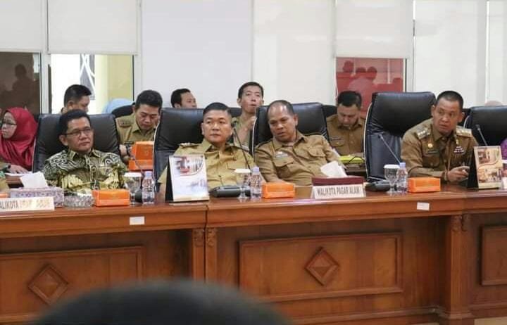 Bahas RTRW, Pj Walikota Pagaralam Usulkan Jalan Tol dan Kampus IPDN