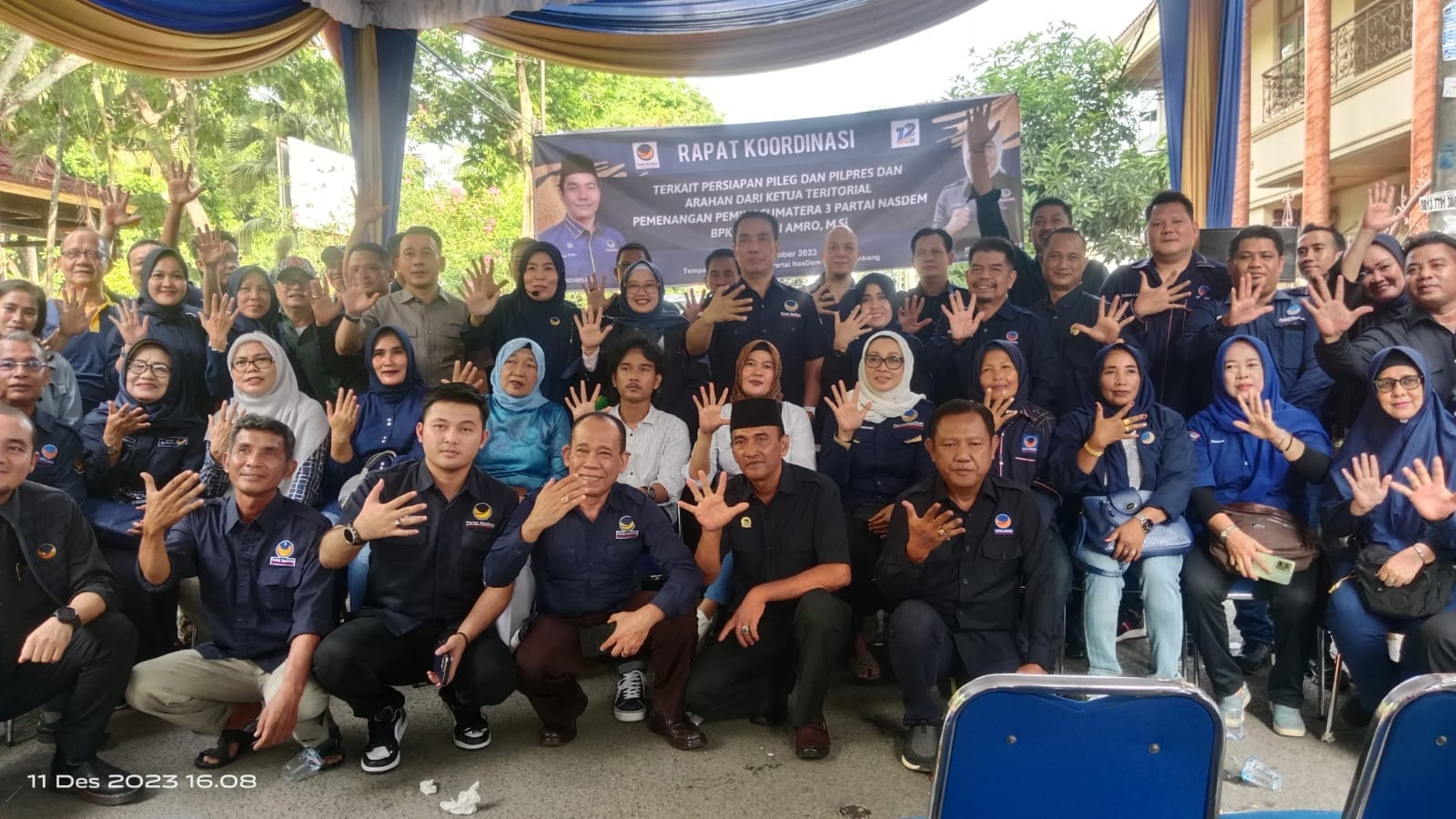 Partai Nasdem Rakor Persiapan Pileg dan Pilpres