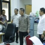 Keliling Bawaslu dan KPU, Pj Walikota Perintahkan OPD Bantu Prasarana