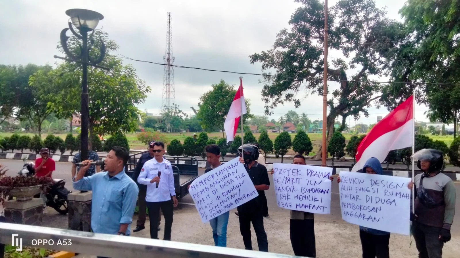 DPW LAN Gruduk Dinas Perkim dan DPRD Muba