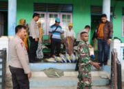 Luar Biasa! TNI/Polri Sambangi Warga Kena Dampak Angin Puting Beliung Salurkan Paket Sembako