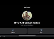 Foto Kasatreskrim Polres Fakfak Dicatut Penipu Melalui WhatsApp