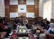 Kapolres Terima Silaturahmi KPU Kota Pagaralam