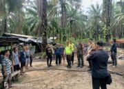 Team Terpadu Polsek Keluang Tertibkan Illegal Refinery Secara Mandiri