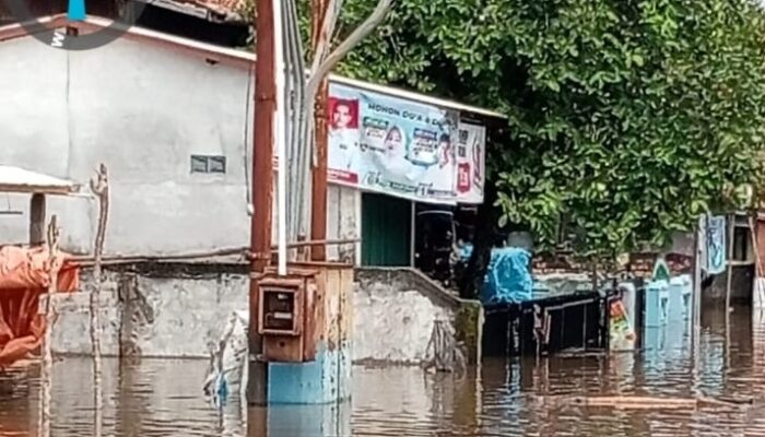 Travo PLN Kelurahan Babat Terendam Banjir