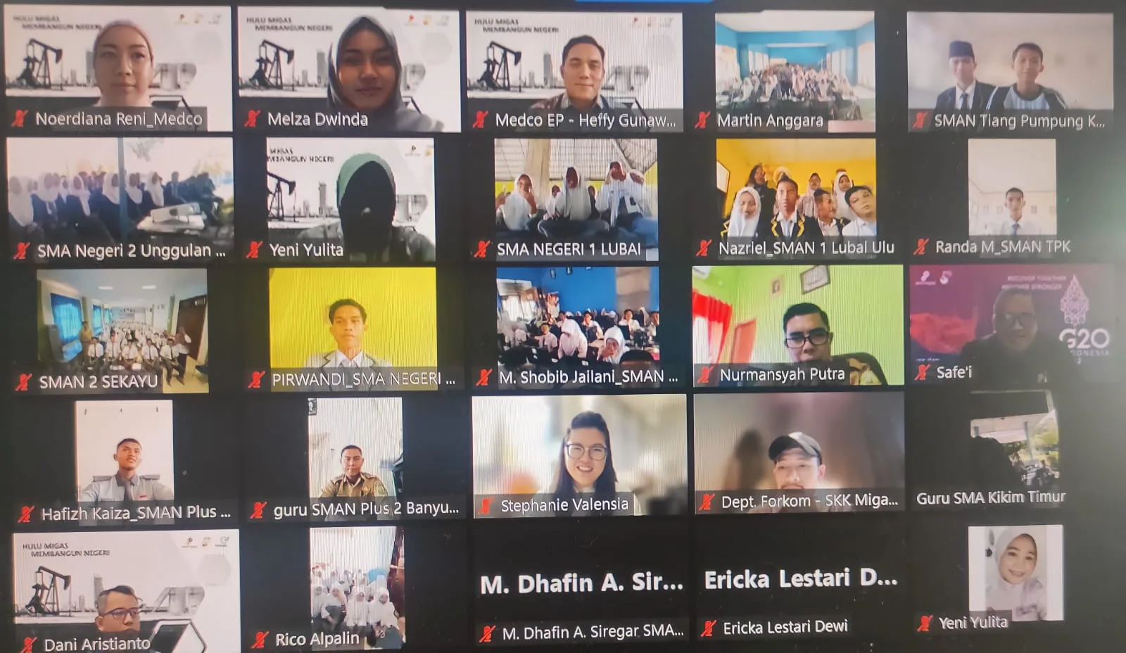 Medco E&P Diskusi Manfaat Industri Hulu Migas Kepada Siswa SMA di Sumsel