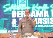 Silaturahmi Bersama OKP dan BEM se-Sumsel, Irjen Rachmad Wibowo Pesankan Hal Ini