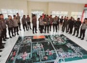 Pleno Rekapitulasi Polres Pagaralam Gelar Taktical Floor Game