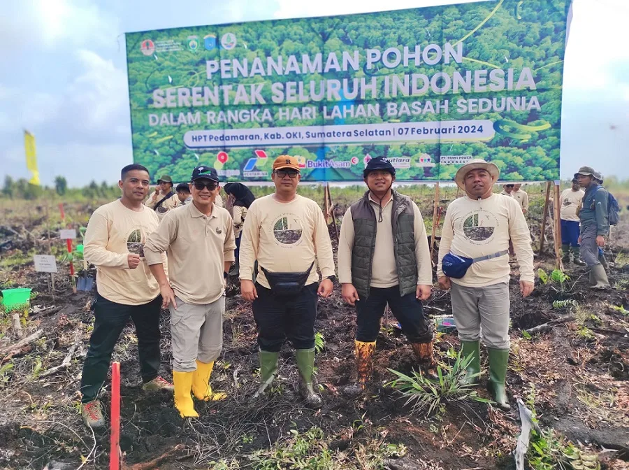 MedcoEnergi Tanam 1,39 juta Pohon di Sumsel