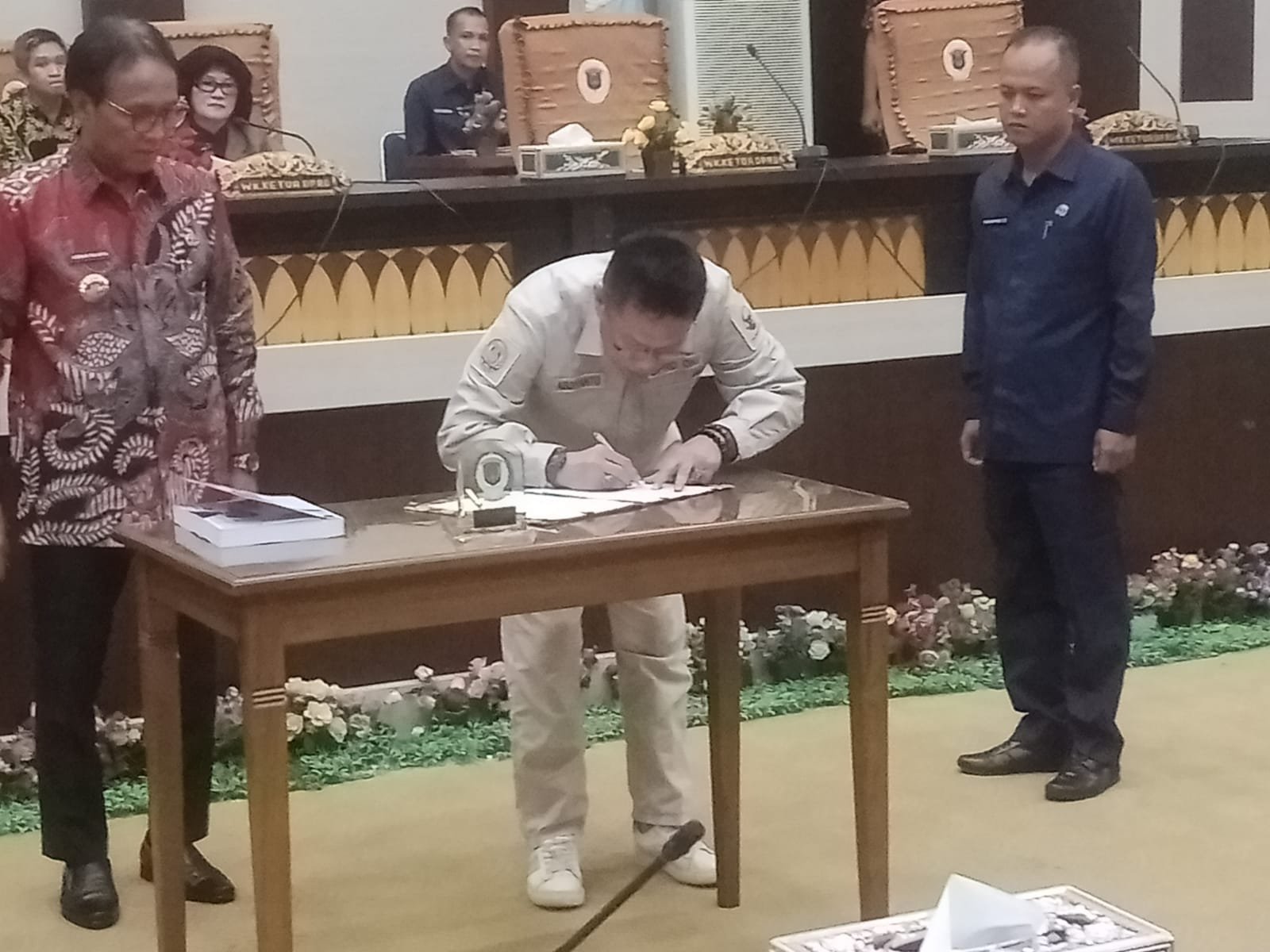 Paripurna DPRD OKI Penyampaian Laporan Keterangan Pertanggung Jawaban (LKPJ) TA 2023