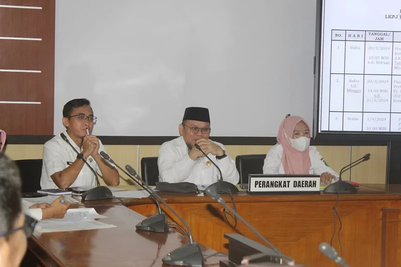 Eksekutif-Legislatif Jadwalkan Pembahasan LKPJ TA 2023