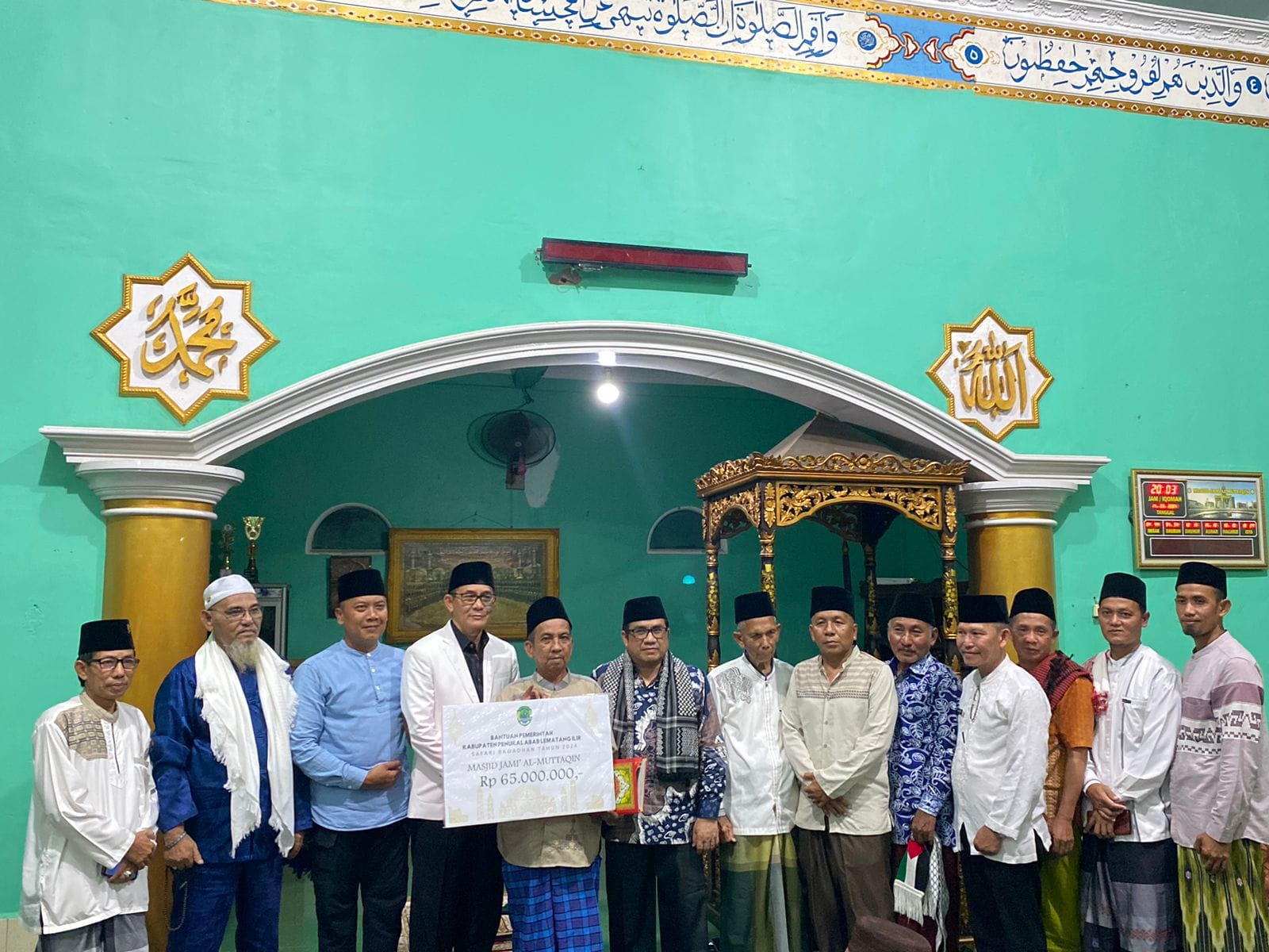 Bupati PALI Heri Amalindo Apresiasi Safari Ramadhan 1445 H