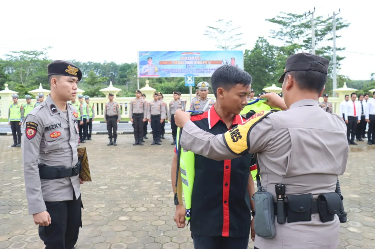 Forkopimda dan Polres Pali Deklarasi Sumsel Bebas Knalpot Brong