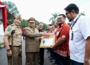 Wamen Ketenagakerjaan RI Pimpin Apel Bulanan K3 Nasional di Provinsi Sumsel