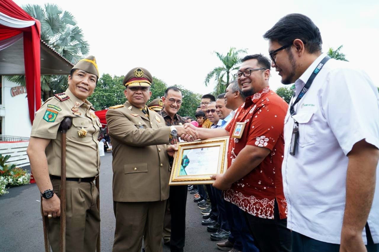 Wamen Ketenagakerjaan RI Pimpin Apel Bulanan K3 Nasional  di Provinsi Sumsel