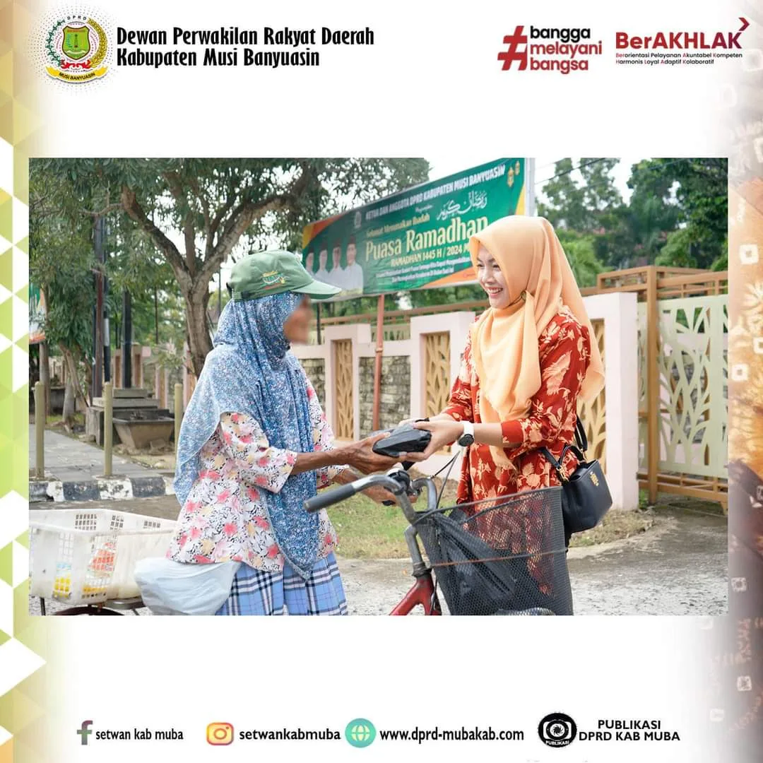 DWP Setwan Muba Bagikan Takjil di Bulan Ramadhan
