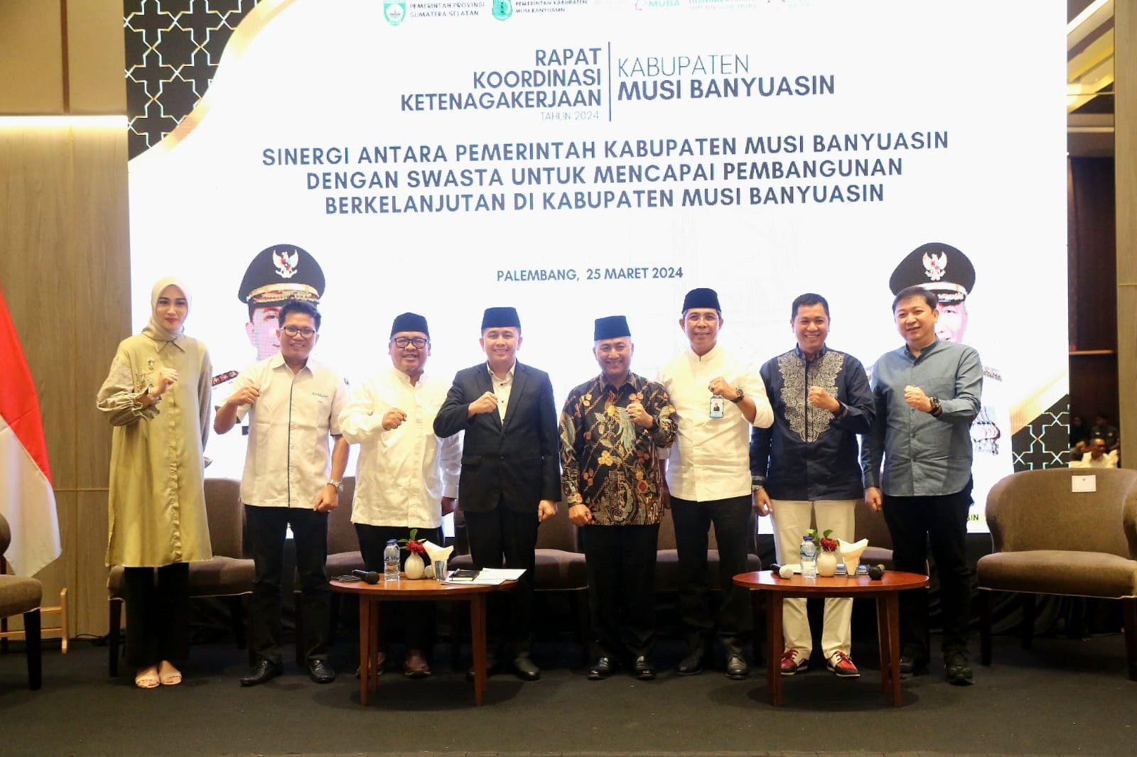 Rapat Koordinasi, PJ Gubernur Meminta Sukseskan Tujuh Gerakan Serentak Se-Sumsel