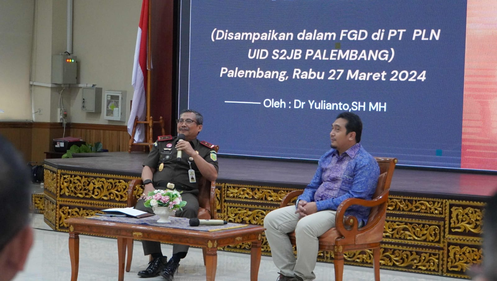 PLN dan Kejati Sumsel Knowledge Sharing Mitigasi Korupsi di Perusahaan Negara