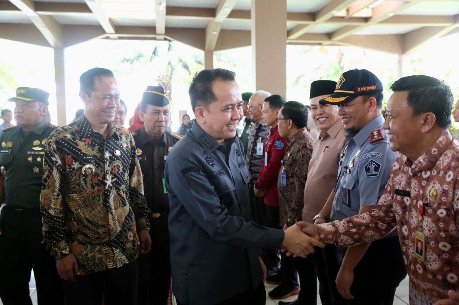Agus Fatoni Launching Website Posko Ekonomi Pemkot Prabumulih