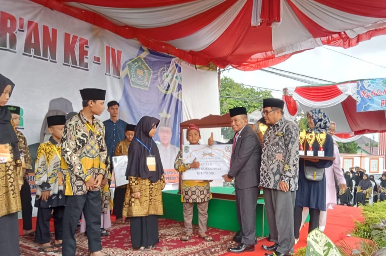 Wakil Bupati PALI Soemarjono Motivasi Peserta MTQ