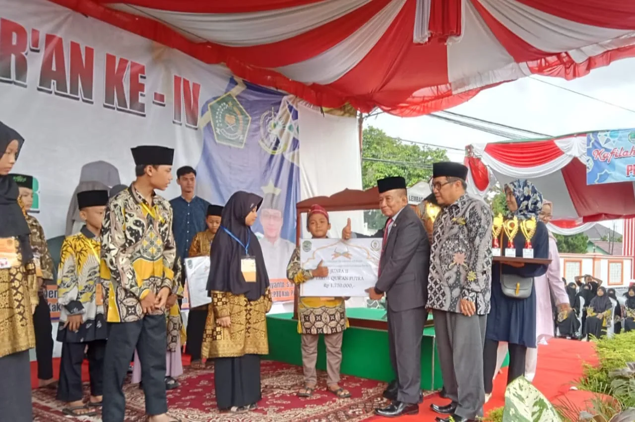Wakil Bupati PALI Soemarjono Motivasi Peserta MTQ