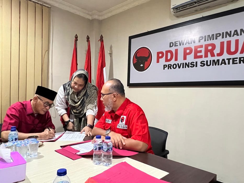 Ambil Formulir di DPD PDI Perjuangan, DPW PAN dan PKB, Heri Amalindo Siap Maju Pilgub Sumsel