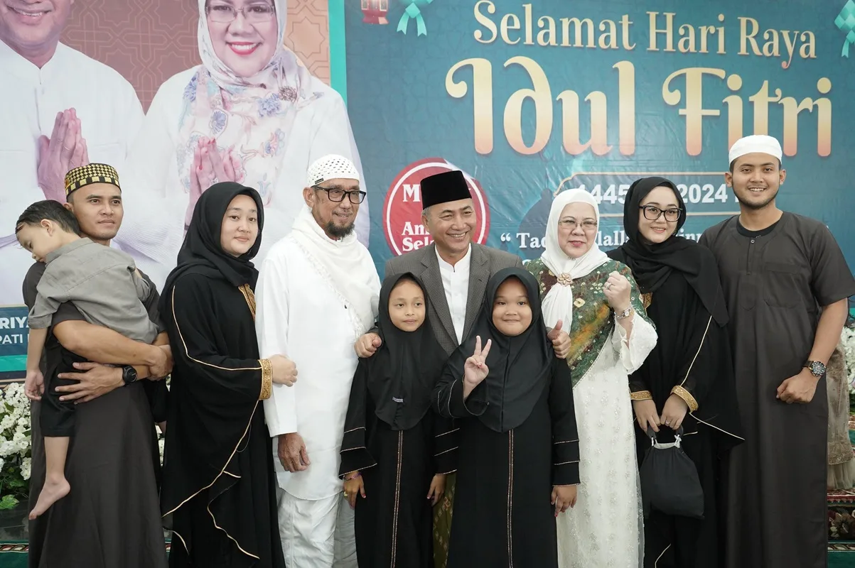 Gelar Halal Bihalal untuk Warga Muba, Pj Bupati Apriyadi Siapkan Jajanan Gerobak UMKM