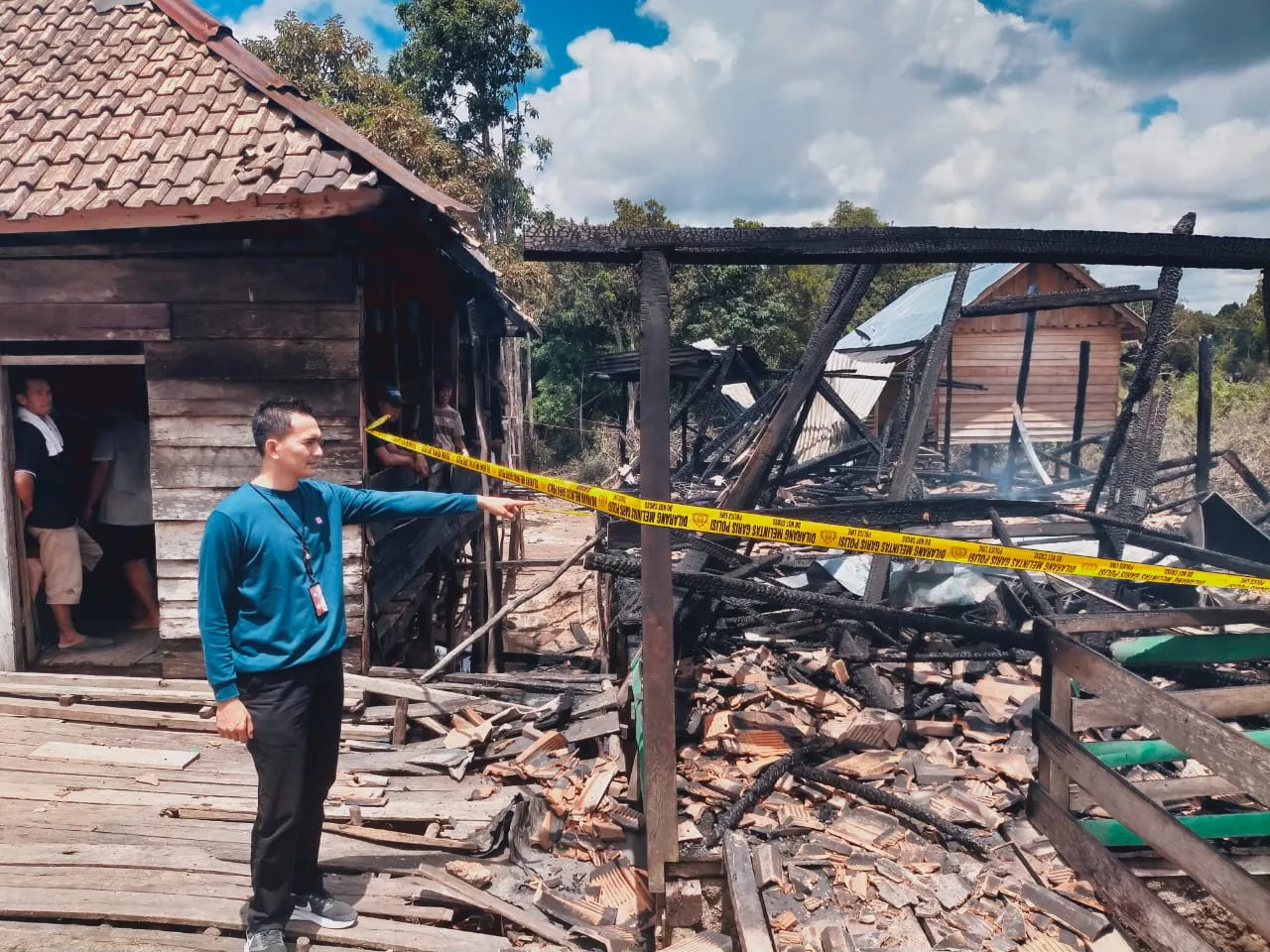 Satu Rumah Terbakar di Tempirai Selatan