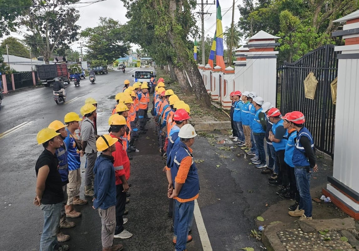 PLN Unit Layanan Pelanggan di Bengkulu Kolaborasi Gebyar ROW