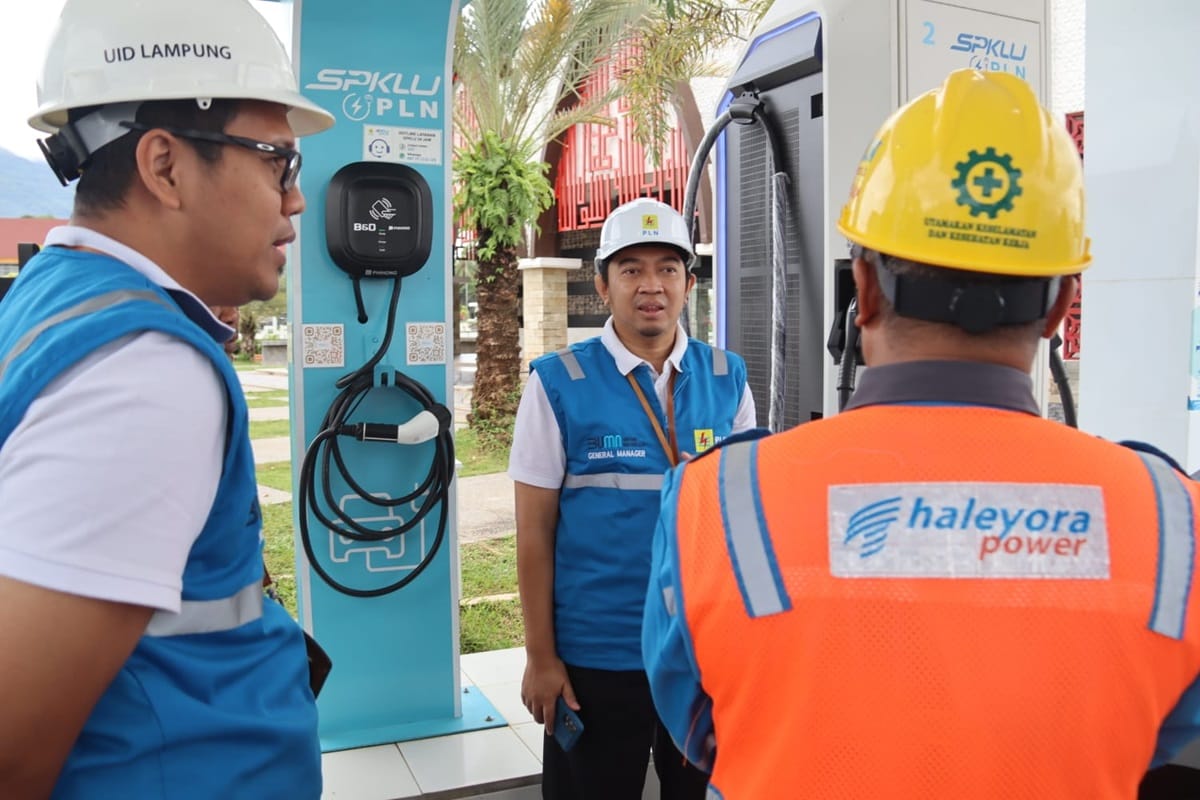 39 Unit SPKLU PLN Siaga Layani Pemudik di Tol Trans Sumatra, Ini Titik Lokasinya