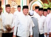Salat Tarawih Berjamaah, Pj Gubernur Agus Fatoni Ingatkan Masyarakat Jaga Iklim Kondusif di Sumsel