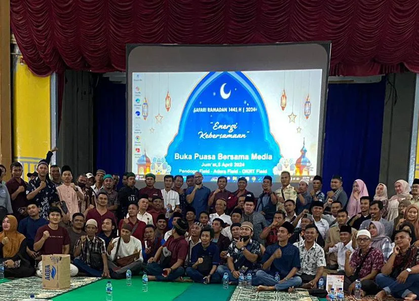 Pertamina Pendopo Field, Adera Field, Raja Tempirai Field Buka Puasa Bersama Media