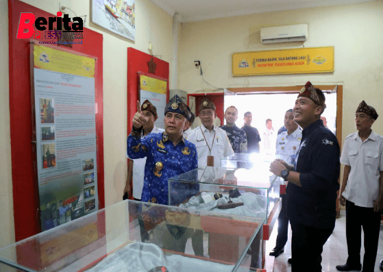 Pj Gubernur Agus Fatoni Tinjau Museum Balaputra Dewa dan Taman Purbakala Kerajaan Sriwijaya