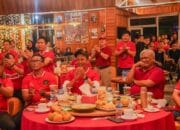 Kapolda Sumsel Bersama Pangdam II Sriwijaya Nobar Semi Final AFC Asian Cup U23