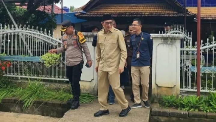 Heri Amalindo MM TInjau Kesiapan Proses Pemungutan Suara Pemilu di Sejumlah TPS