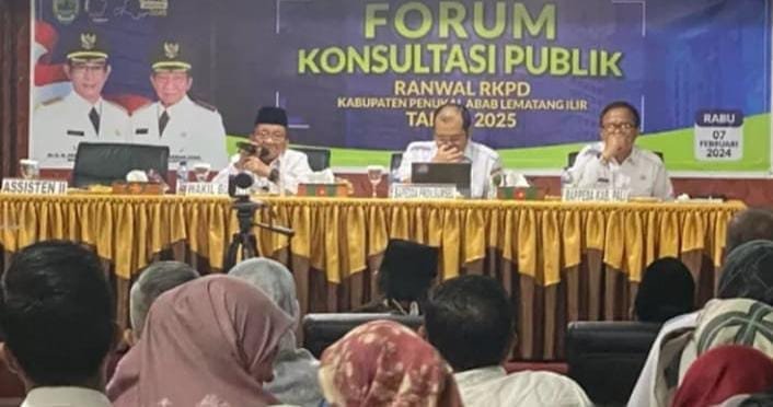 Pemkab PALI Gelar Rapat Konsultasi Publik Ranwal PALI 2025